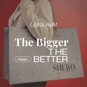 shero lightweight felt bag