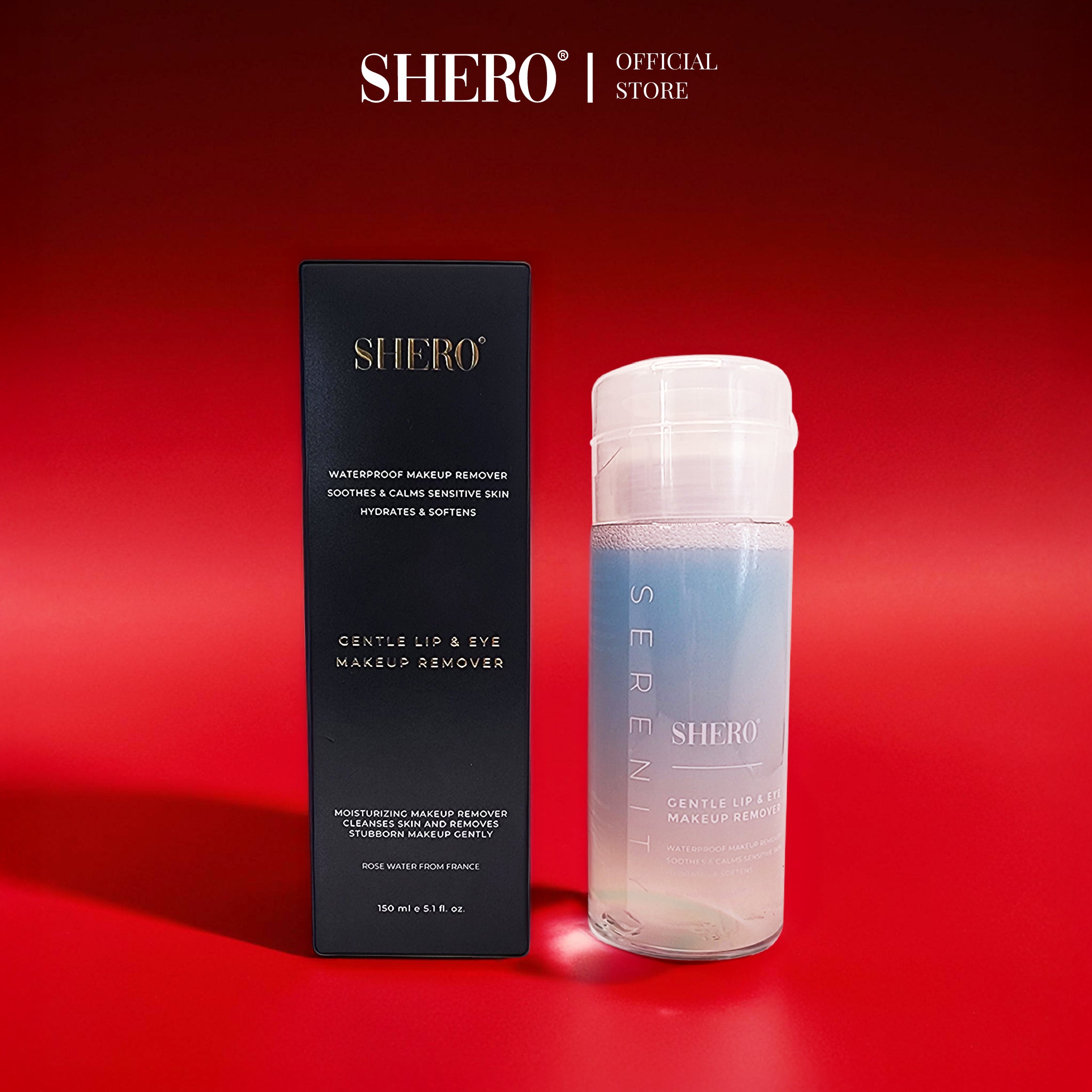 Shero Serenity Gentle Lip & Eye Makeup Remover