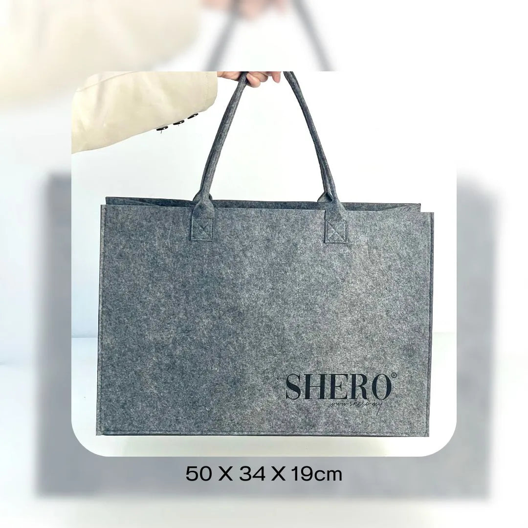 shero lightweight felt bag