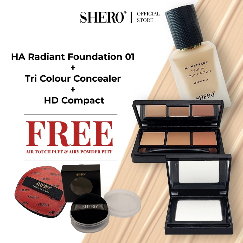 [Improved Formula] Shero HA Radiant Serum Foundation SPF40PA+++