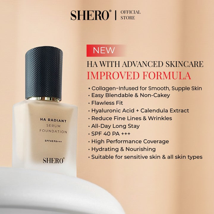 [Improved Formula] Shero HA Radiant Serum Foundation SPF40PA+++
