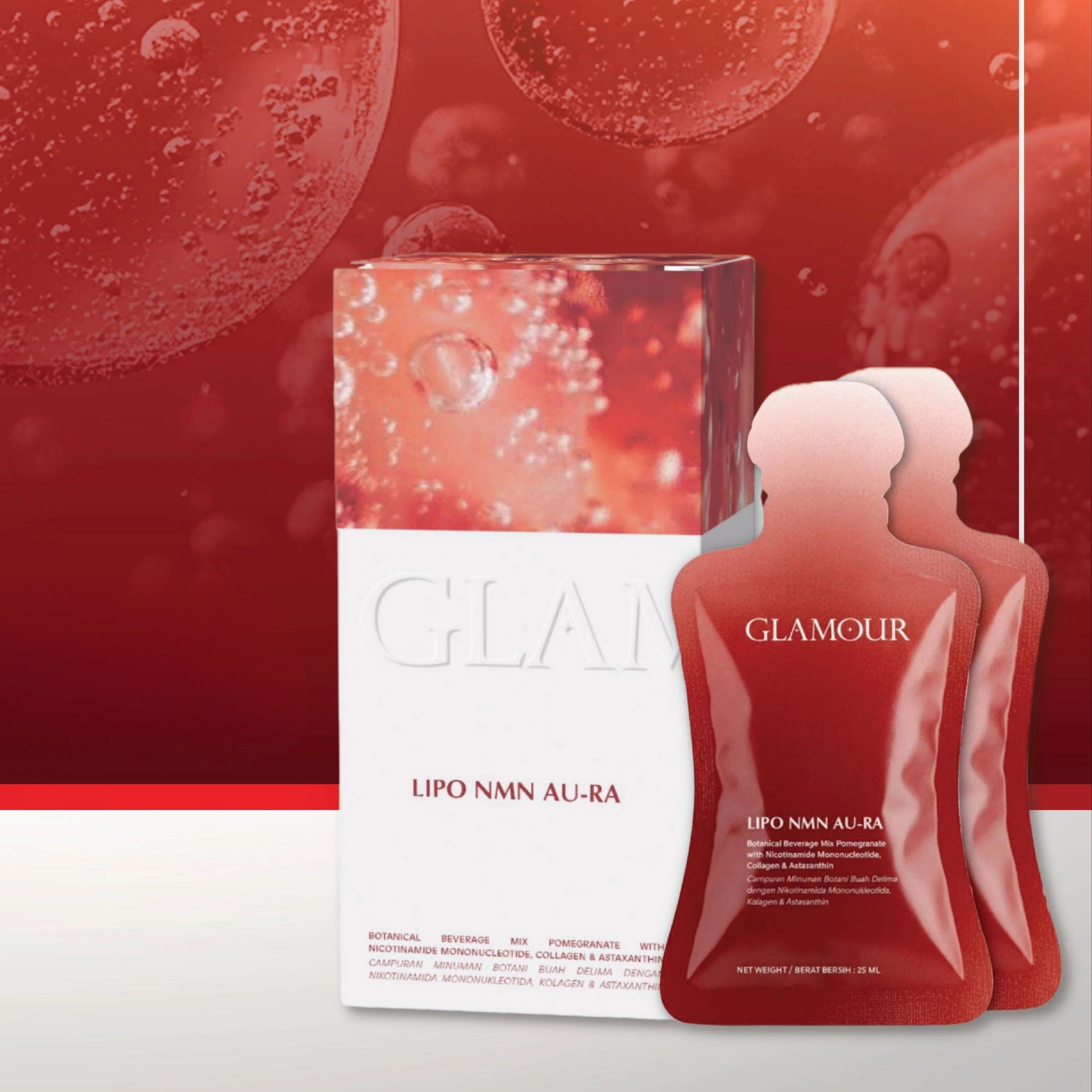 [PRE ORDER - 07.02 Pre-Launch] Glamour LIPO NMN AU-RA (500mg)