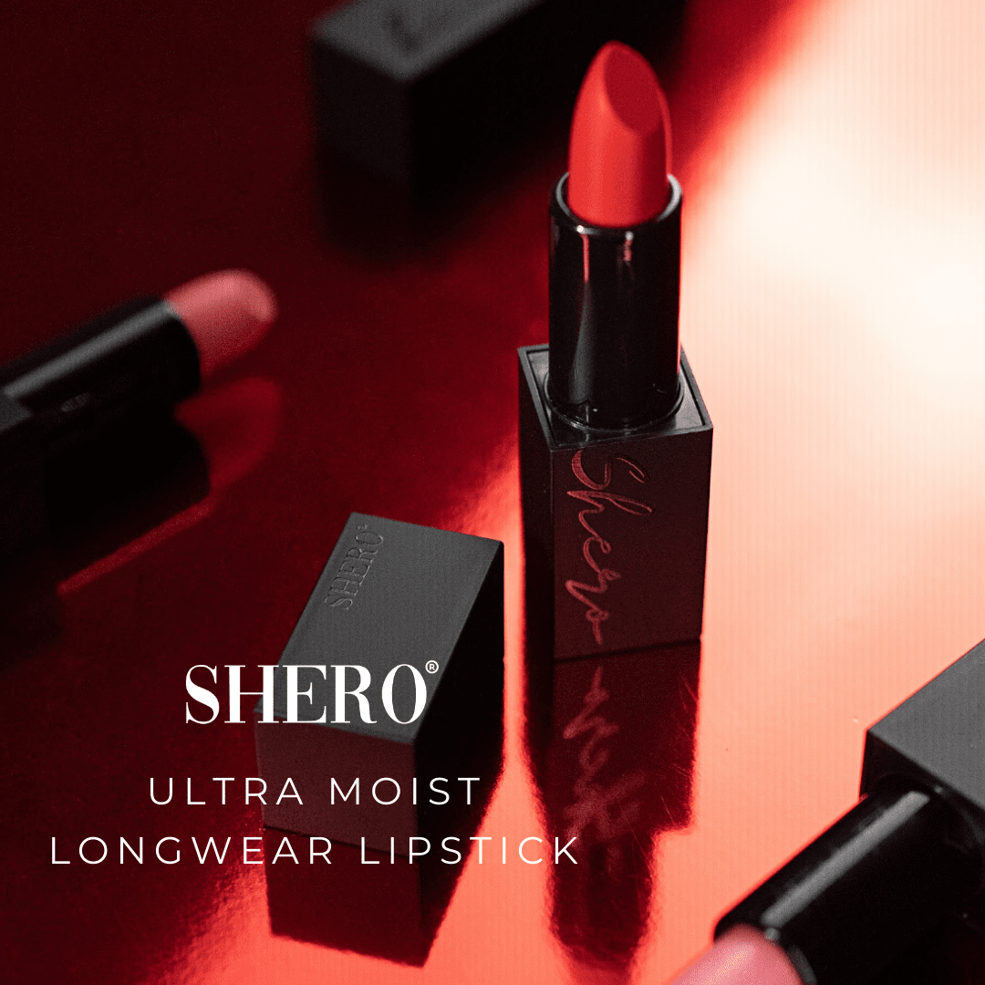 Shero Ultra Moist Longwear Lipstick - Shero Cosmetics New Arrival
