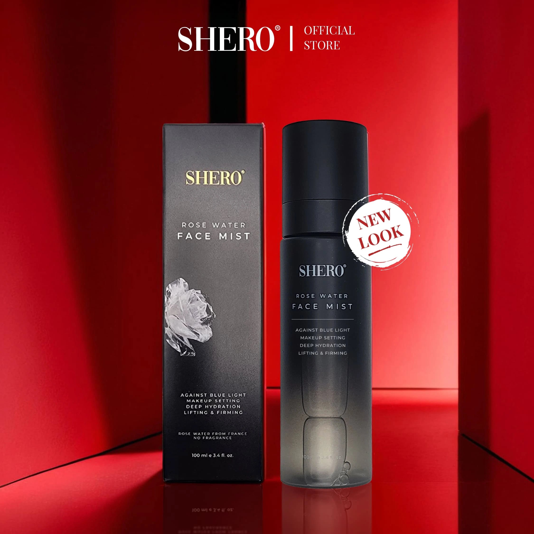 [New Packaging] Shero Against Blue Light Rose Water Face Mist