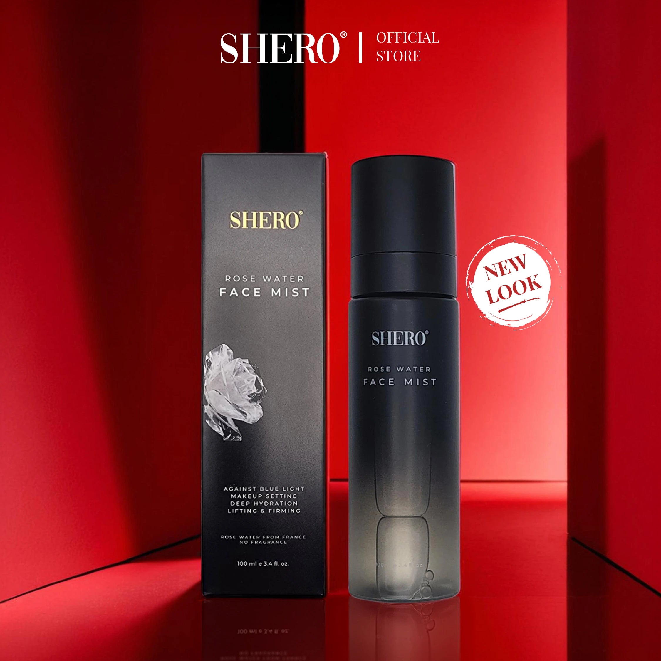 [New Packaging] Shero Against Blue Light Rose Water Face Mist