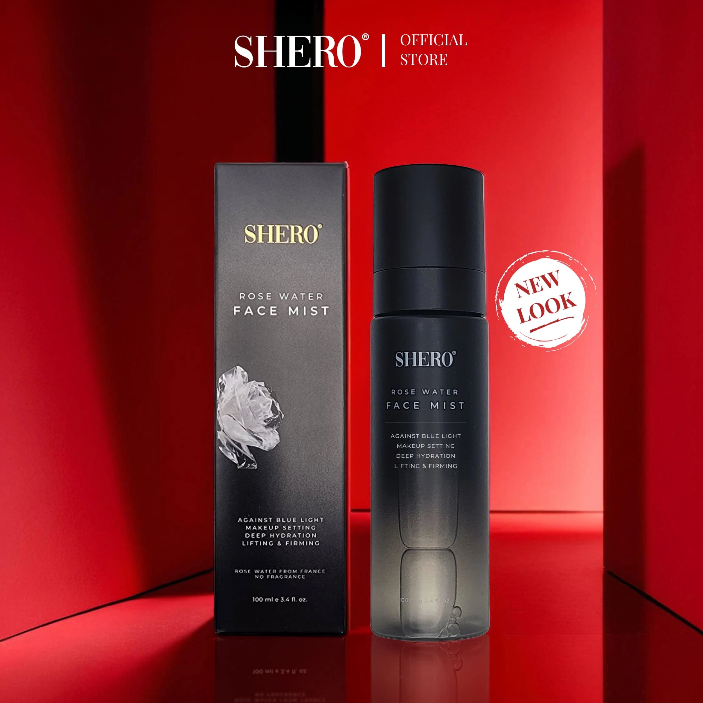 [New Packaging] Shero Against Blue Light Rose Water Face Mist