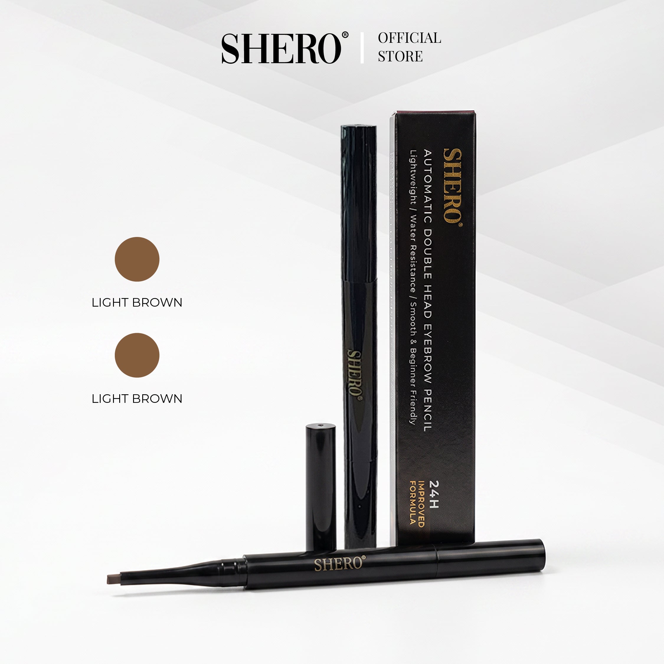 [Improved Formula] Shero Automatic Double Head Eyebrow Pencil