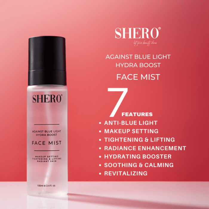 Shero Against Blue Light Hydra Boost Face Mist - 7 Features