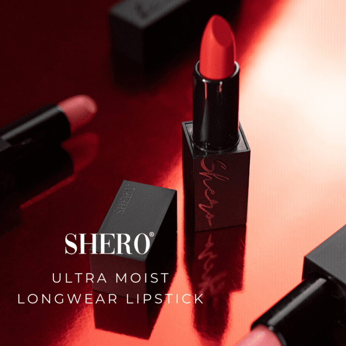 Shero Ultra Moist Longwear Lipstick - Shero Cosmetics New Arrival